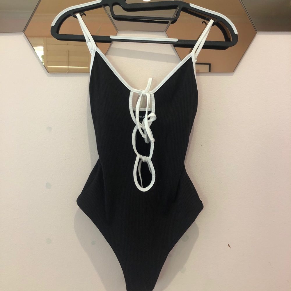 Urban Outfitters Tie Up Bodysuit